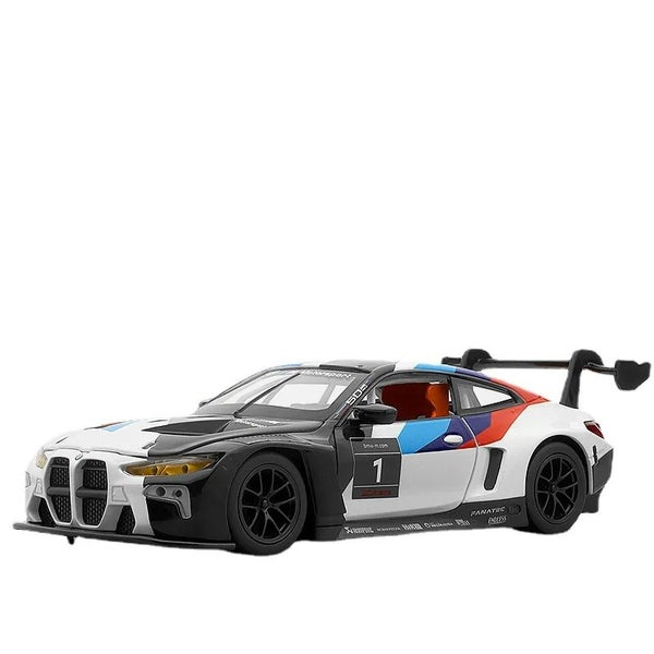 1:24 BMW M4 GT3 DTM M6 BMW CSL Z4 Racing Alloy Model Car Toy Diecasts Casting Carousel 5