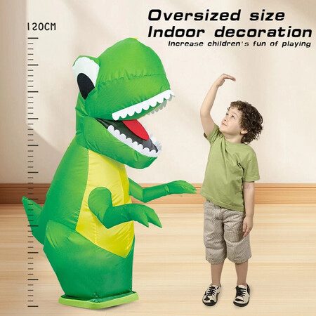 Inflatable Remote Control Dinosaur Carousel 9