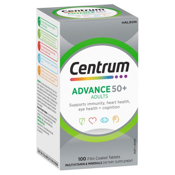 Centrum Advance 50+ Adults 100 Carousel 1