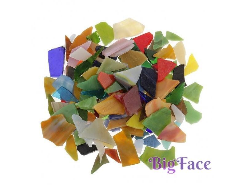 70/150Pcs/200g Pack Glass Mosaic Tiles For DIY Crafts Home Decoration Carousel 1