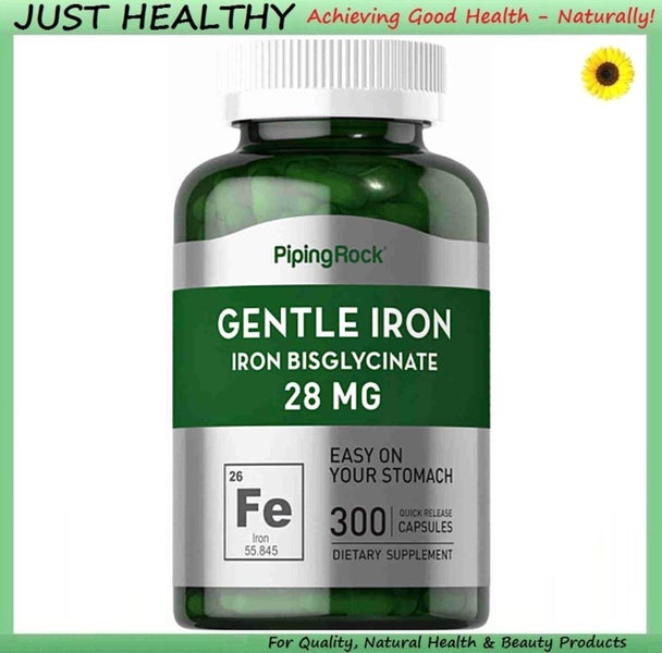 GENTLE IRON - GENTLE ON YOUR STOMACH - 28 mg - 300 CAPS Carousel 1
