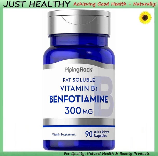 300 mg - BENFOTIAMINE - BLOOD SUGAR - 90 CAPS Carousel 1