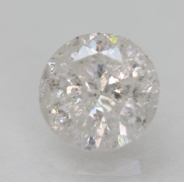 $1 RES * Valuation $8,057.00 * 1.06ct Round Large White Diamond Loose IGL CERT Carousel 1