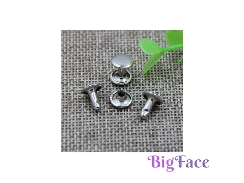 Hot 100sets/lot Spikes Studs Double-Sided Screw Rivets Spike For Shoes Belt Bag Carousel 1