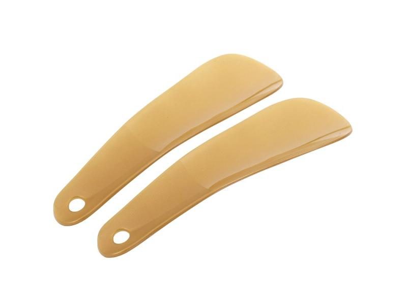2Pcs 16cm Plastic Spoon Shape Shoe Horns Professional Flexible Shoehorn Carousel 1