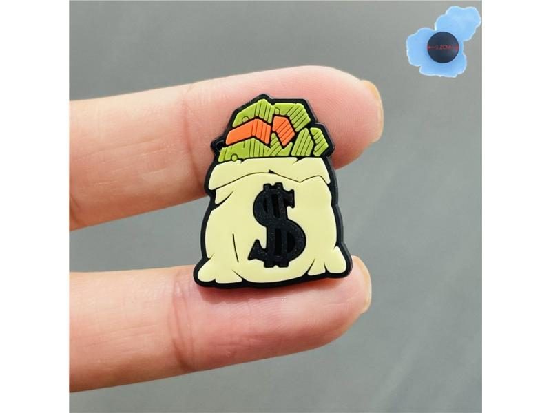 1Pcs New PVC Hot Shoe Charm Cash Wallet Decoration For Girl Boy Gift Carousel 1