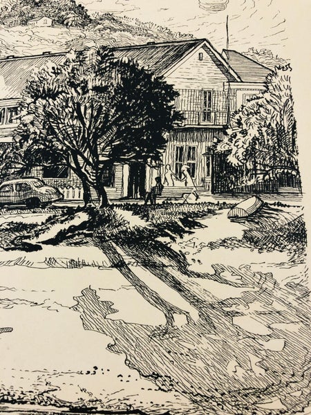 "Russell Waterfront" Denis Brown '75 Numbered Print (21015)62930697167747113