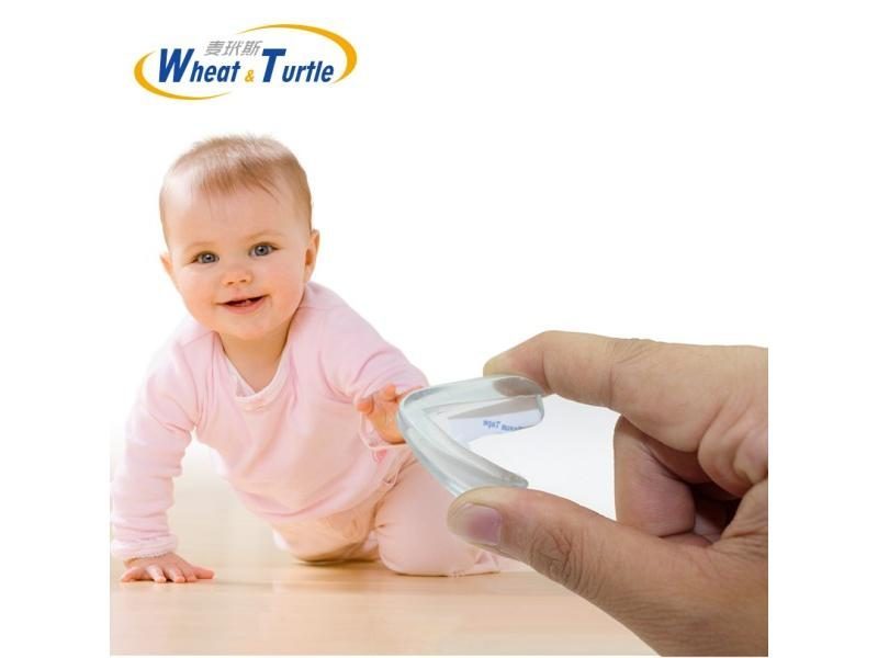 4Pcs Child Baby Safety Transparent Silicone Protector Table Corner Protection Carousel 1