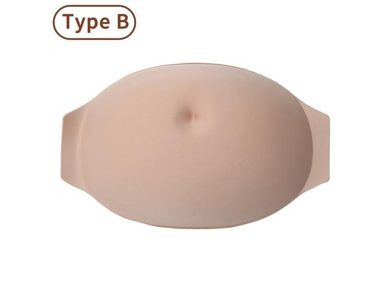 Fake Pregnancy Belly Sponge Pads For Movie Acting Props Carousel 1
