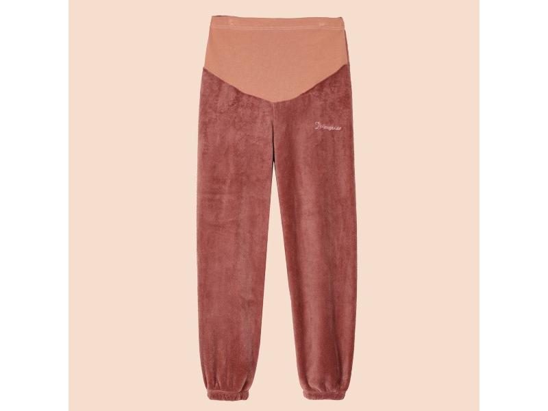 Maternity Pants Winter Warm Pants Plus Velvet Padded Home Pants Outer Wear Carousel 1