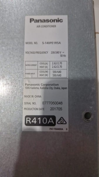 Panasonic U-140PE1R5A Ducted Air-Con System (14 kW Cool / 16 kW Heat) $1 Reserve Carousel 6