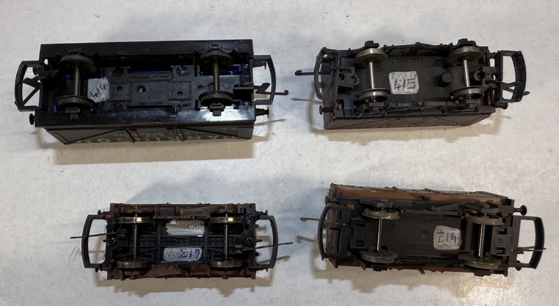 OO - Four Coal Wagons with loads - $1.00 reserve Carousel 4