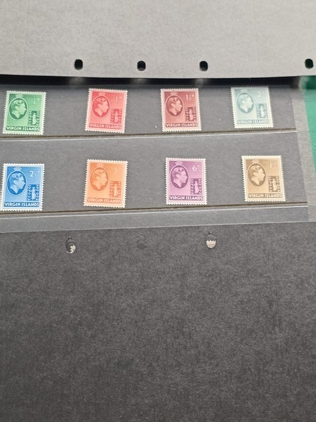 Virgin Islands set of 8 stamps Carousel 1