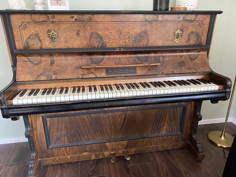 $1 reserve Upright Piano (Lilienthal) Mangawhai pick up) Carousel 1