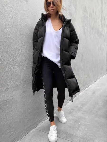 D-luxe longline puffer jacket Carousel 1