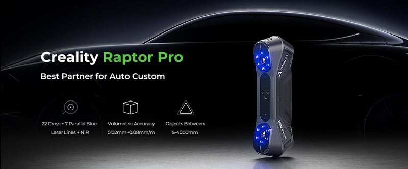 Creality Raptor Pro 3D Scanner Carousel 2