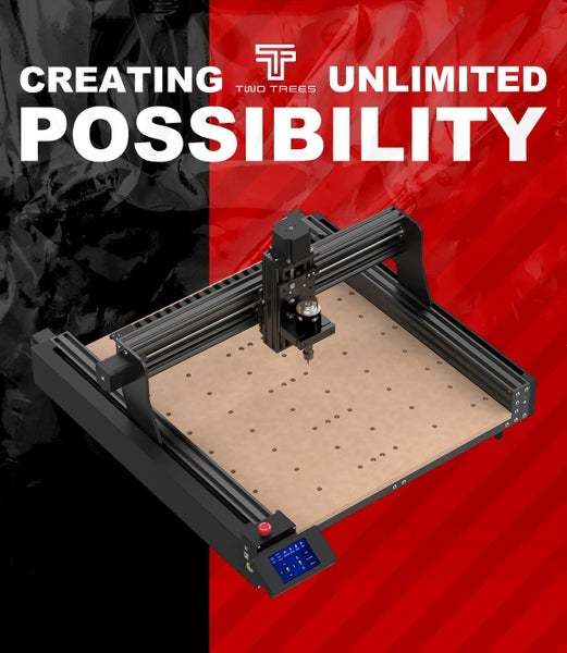 TTC 450 CNC Router Machine + FREE 2.5W Laser Module Carousel 1