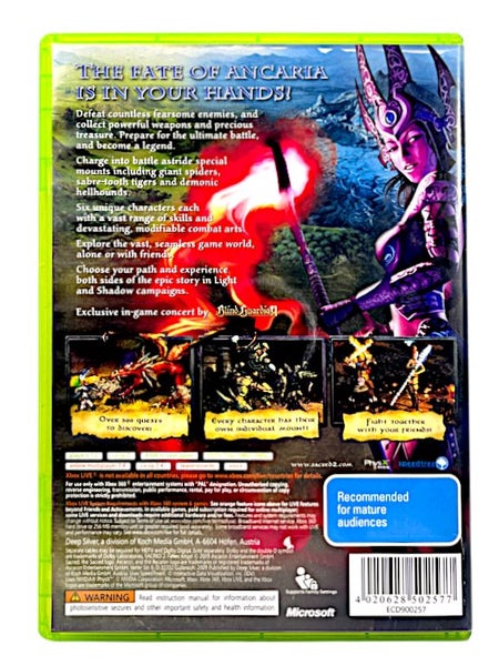 SACRED 2 Fallen Angel (Xbox 360) *MINT COMPLETE* Carousel 4