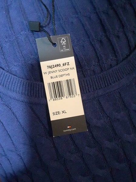 Why Pay Retail Price @ $259? Bargain Price @ $59! New! Tommy Hilfiger Sweater Carousel 5