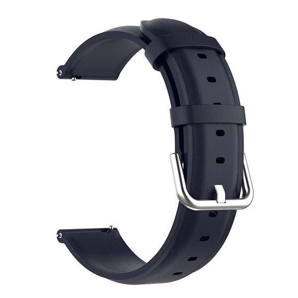 Leather Band for Garmin Forerunner 265 / 265 Music Carousel 2