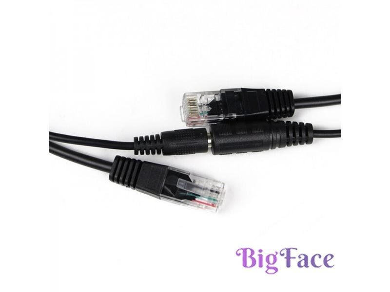 Hot POE Cable Passive Power Over Ethernet Adapter Cable POE Splitter Injector Carousel 1