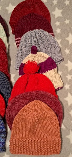 22 Hand Knitted Woollen Baby Beanies62863845270785113
