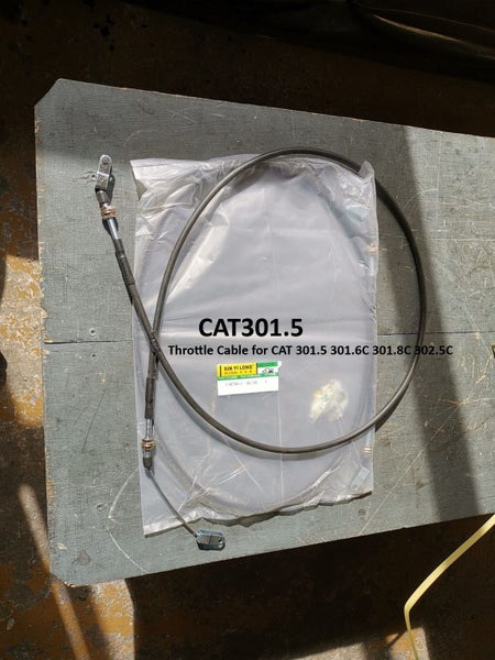 Throttle Cable for CAT 301.5 303 305.5 312B 120B1 120B2 E320B/C/D Carousel 1