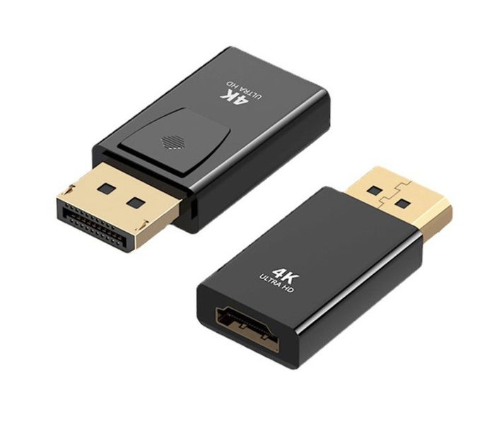 DisplayPort Male to HDMI Female Adapter 4K Video Converter for PC HDTV Carousel 1