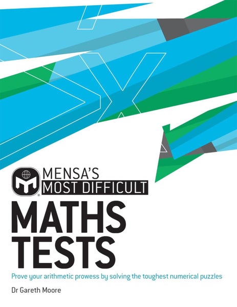 Mensa's Most Difficult Maths Tests by Mensa Ltd - Paperback Carousel 1