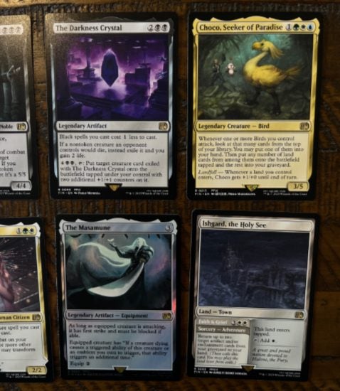 Magic MTG Final Fantasy Lot - Rares and Promos incl. Darkness Crystal Carousel 3