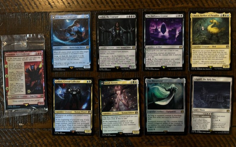 Magic MTG Final Fantasy Lot - Rares and Promos incl. Darkness Crystal Carousel 1