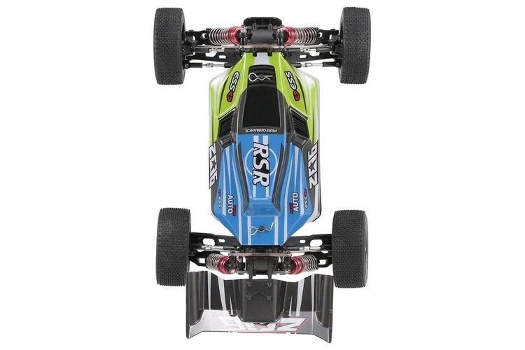 WLTOYS 1/14 Offroad 4WD 60km/H RC Car - Blue/Green Carousel 4