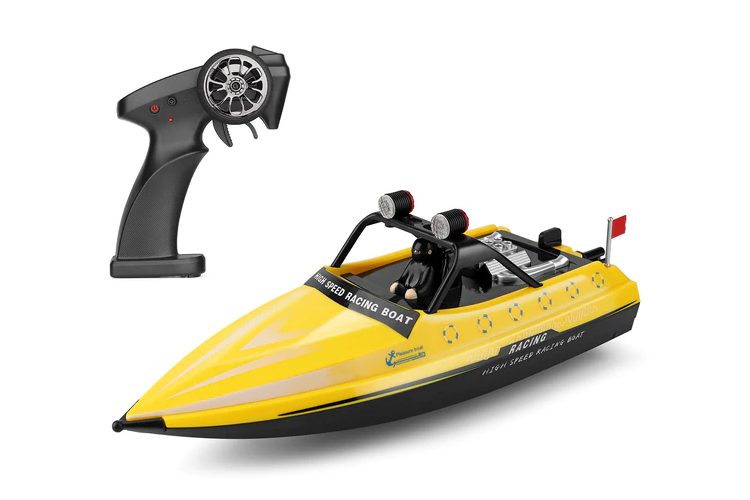 WLTOYS WL917 16km/h Remote Control Boat - Yellow Carousel 1