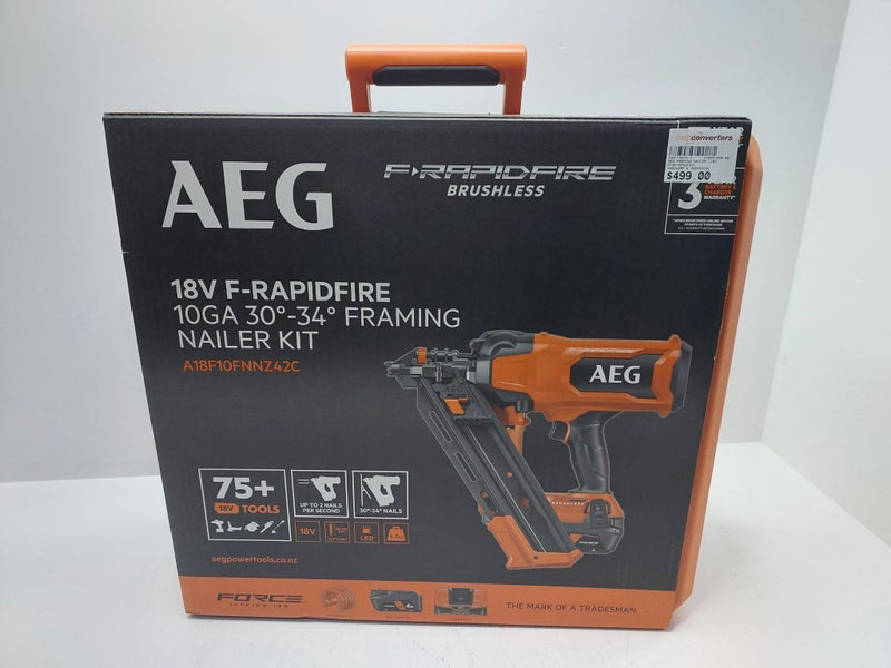 AEG FRAMIING NAIL GUN (A18F10FNNZ42C) Carousel 1