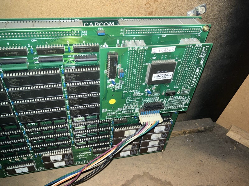 Street Fighter II the World Warrior motherboard Carousel 2