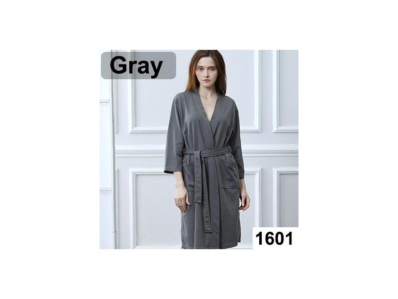 Men Women Summer Kimono Bath Robe Suck Water Mens Dressing Gown Sexy Knitted Carousel 1