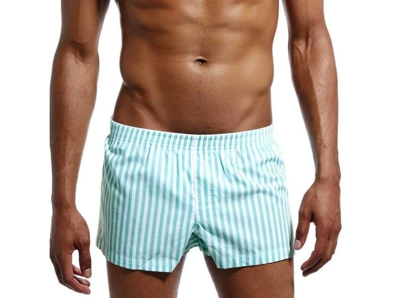 Summer Cotton Sleep Bottoms Men Sleep Shorts Casual Men Loose Pants Leisure Carousel 1