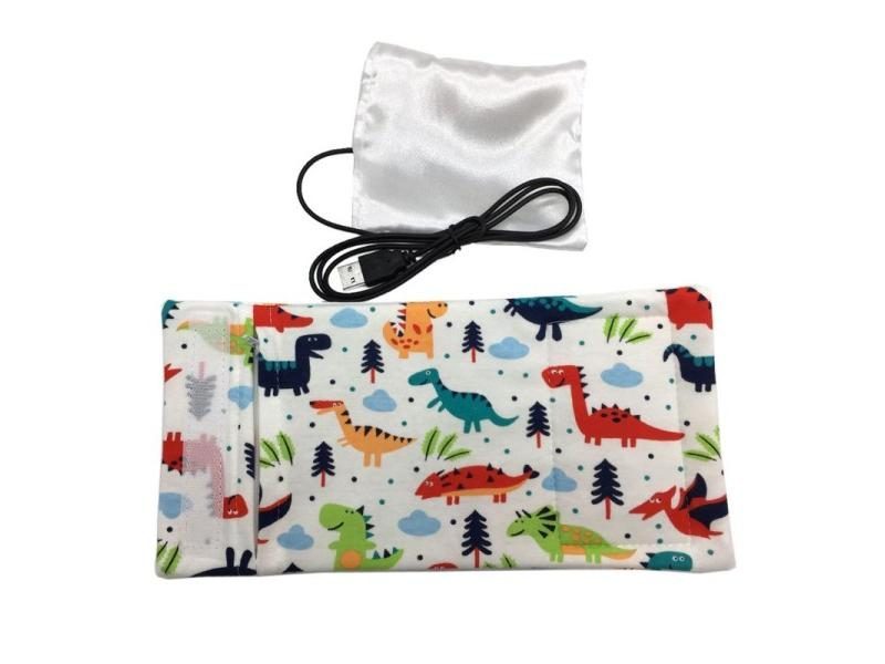 USB Milk Water Warmer Travel Stroller Insulated Bag Baby Nursing Bottle Heater Carousel 1