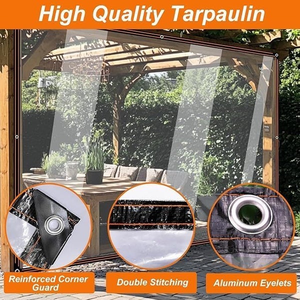 NEW NEW Clear Tarpaulin 3MX4M Afterpay Carousel 2