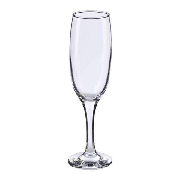 LAV Empire Clear Glass Set of 6 (Flute) 220ML Carousel 1