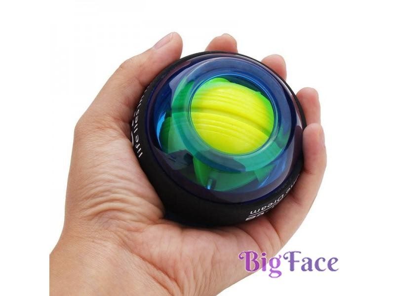 Gyroscope Powerball LED Gyro Power Wrists Ball Arm Exercise Force Strength Carousel 2