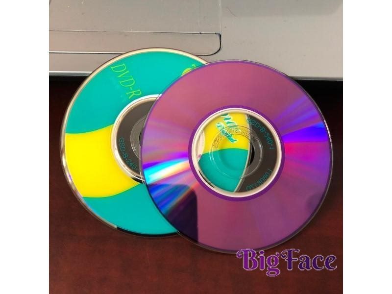 25 Pcs Mini 8 Cm 1.4 GB Grade A Fruit Blank Printed 8x DVD R Discs Carousel 1