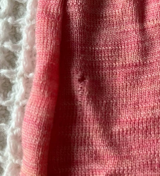 Peachy pink merino hooded jumper, size 0062863864588930111