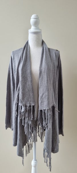Blue Illusion Wool Blend Cardigan 2L Carousel 1