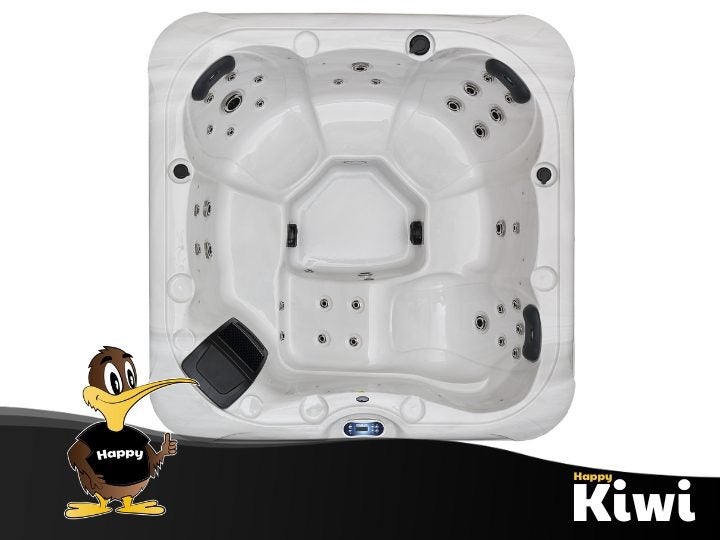 Spa Pool - If you don't see our Kiwi, it's not a genuine Happy Kiwi Spa Carousel 1