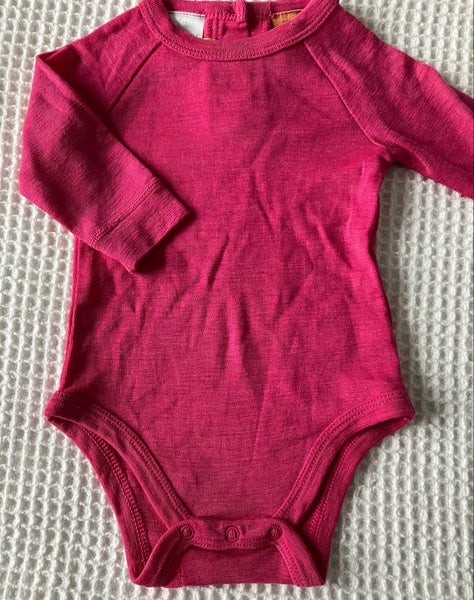 Pink merino bodysuit, by Teeny Weeny, size 0062863864564739119