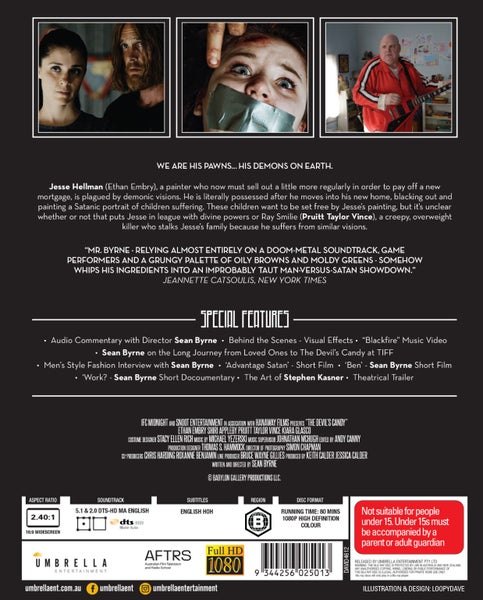 The Devil's Candy (Beyond Genres #18) (Blu-ray) (2015) [Sealed Brand New]64527283760130113