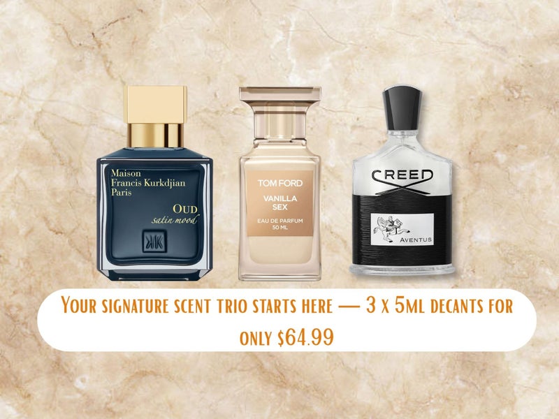 Maison Francis Kurkdjian, Tom Ford, Creed – 3x 5ml Fragrance Decants Bundle628647397200651128
