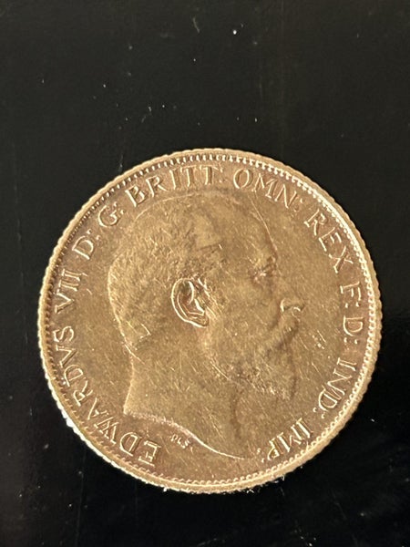 Rare sovereign coin 1908 Carousel 2