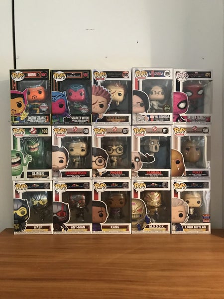 15 Funko pops (including glow chase) Carousel 1